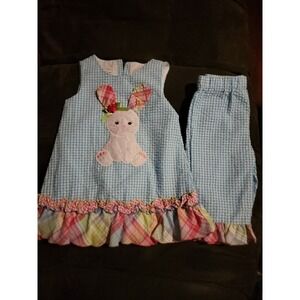 Bonnie jean spring Easter bunny outfit size 3t